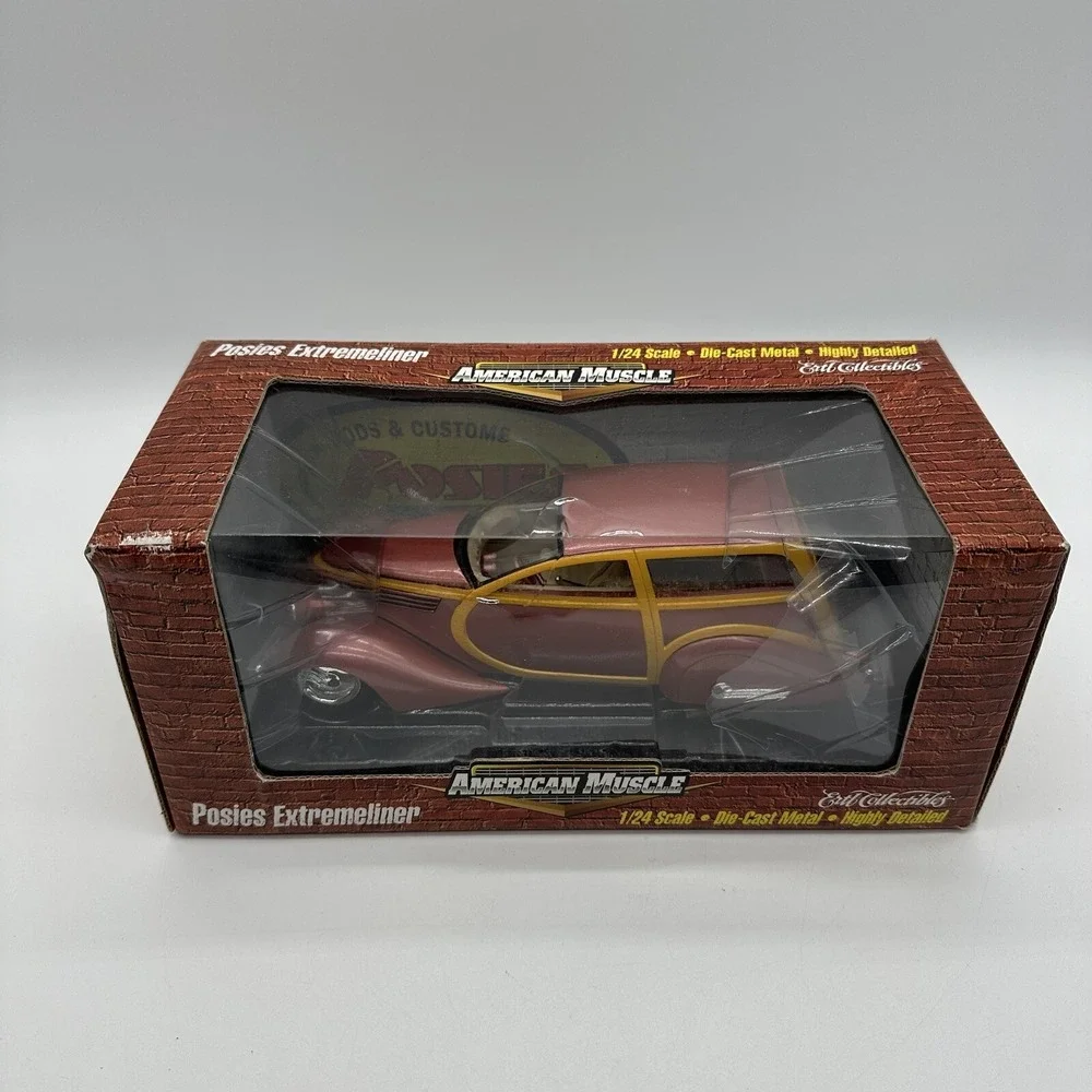 Vintage ERTL 1999 American Muscle 32083 Posies Extremeliner 1:24 Die Cast Car